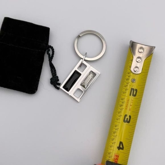 Swarovski Boutique Keychain New In Velvet Pouch UNISEX - Picture 5 of 5